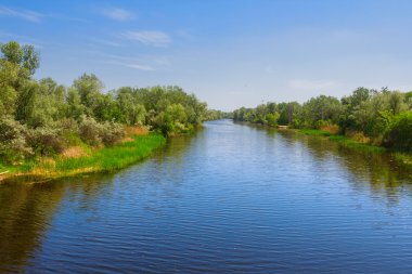 güzel yaz nehir sahne