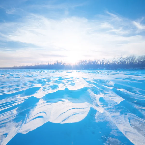 Winter sunny day — Stock Photo, Image