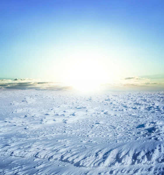 Tranquilla scena invernale — Foto Stock