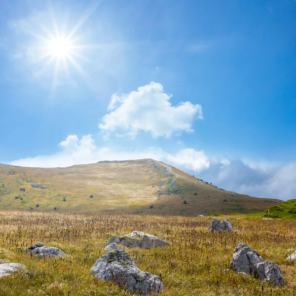 Mountain plateau scene — Stock Photo, Image