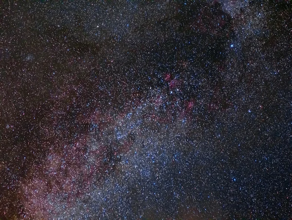 Noite céu estrelado — Fotografia de Stock