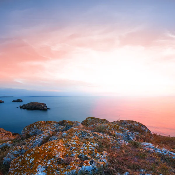 Bahía de mar rocoso — Foto de Stock