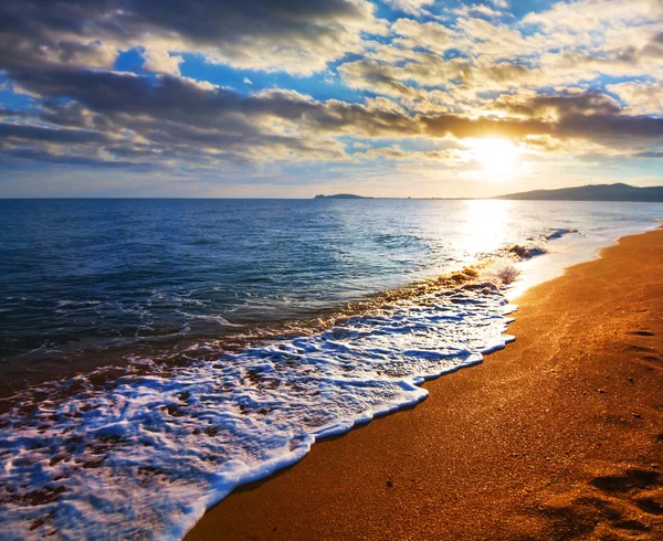 Sea beach at the early morning — Stock Photo, Image