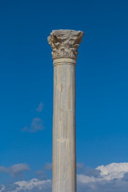 Closeup eski antik sütun