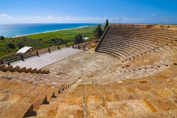 Cyprus old ancient theatre — Stock Photo, Image