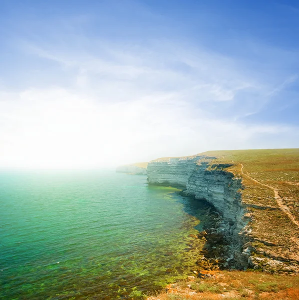 Steniga havskust — Stockfoto