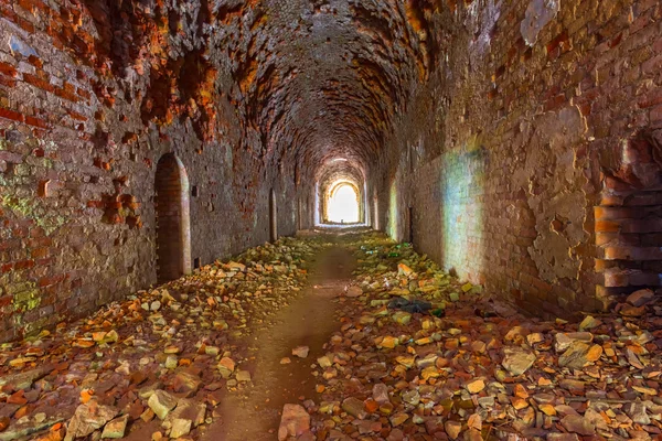 Ukraine, Ruine der Festung Tarakanow — Stockfoto