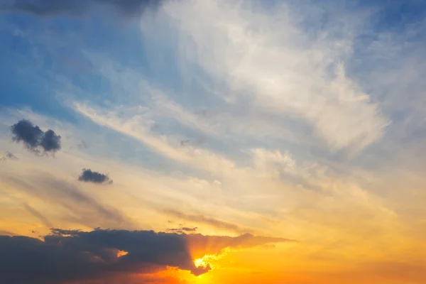 Abendhimmel Hintergrund — Stockfoto