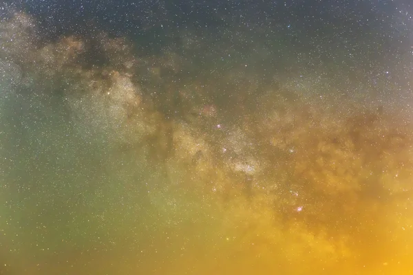 Closeup milky way — Stock Photo, Image