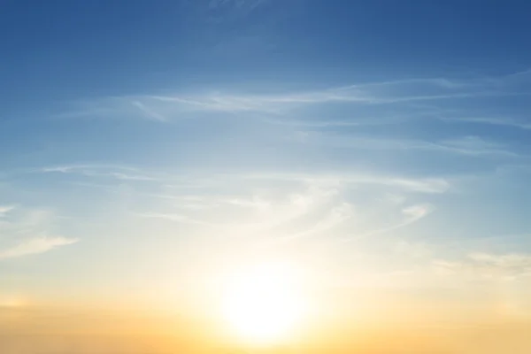 Early morning sky scene — Stock Photo, Image