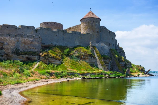 Gamla medeltida slott — Stockfoto