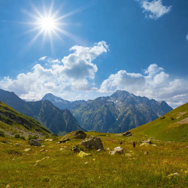 Majestic mountain plateau — Stock Photo, Image