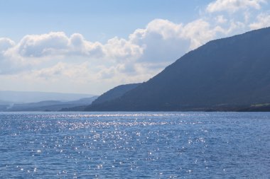 Yaz mavi deniz Körfezi