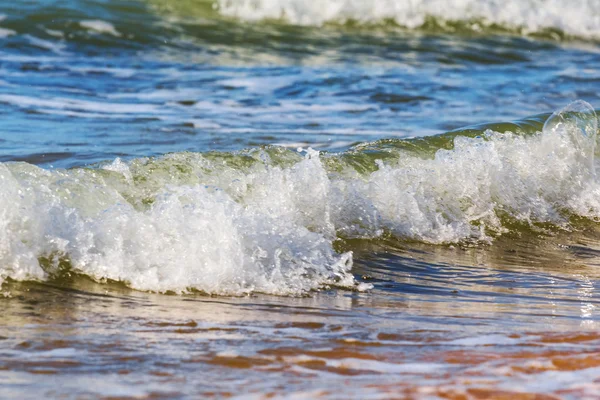 Closeup zee golven — Stockfoto