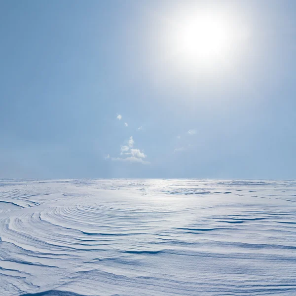 Kış günü sahne ışıltı Stok Fotoğraf