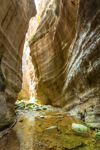 Scena di Avakas canyon, Cipro — Foto Stock