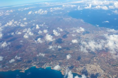 Kıbrıs Adası görünümünden bir yüksek