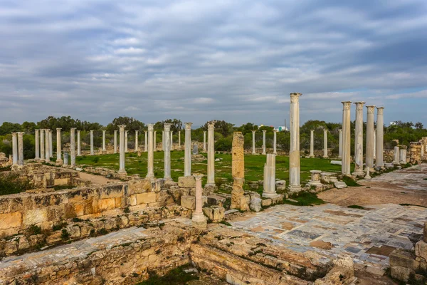 Antik Yunan şehir sahne Kıbrıs — Stok fotoğraf