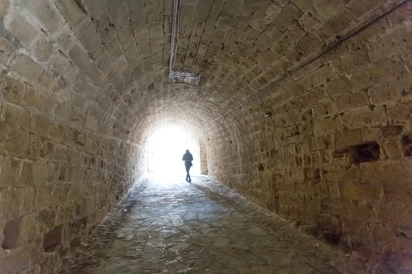 Ciprusi kyrenia girne castle belső — Stock Fotó