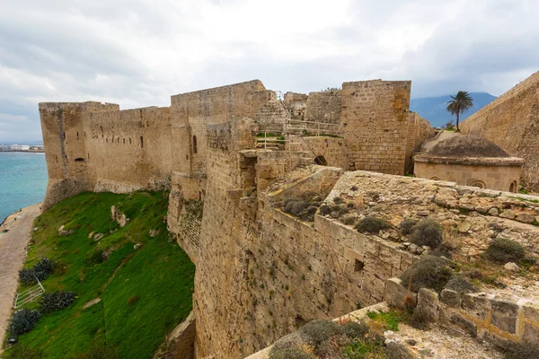 Cyprus kyrenia girne castle scene — Stock Photo, Image