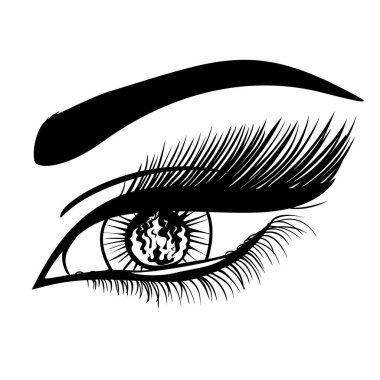 Gözlerindeki ateş...