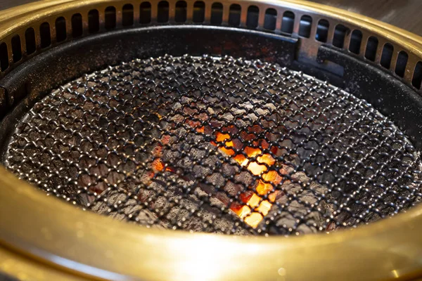 Grilled Meat Charcoal Grilled Meat Shop — Fotografia de Stock