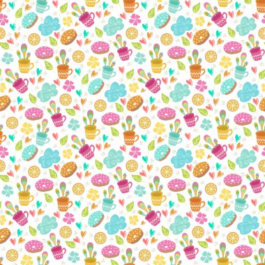 Bardak, limon ve şeker ile Seamless Modeli