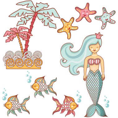 Güzel deniz deniz hayvanları topluluğu