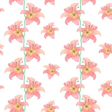 Suluboya lily ile sorunsuz doku