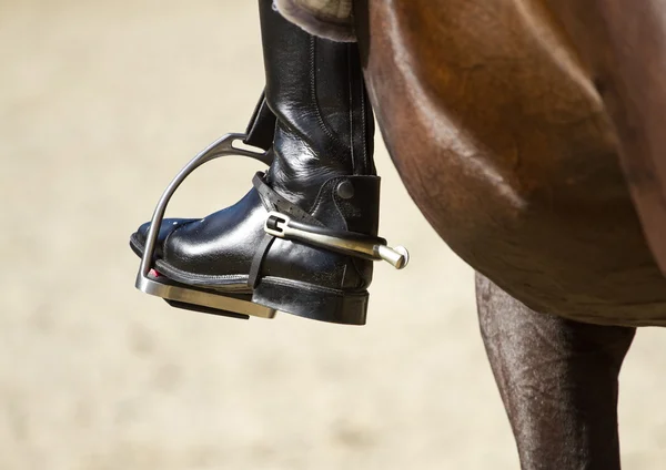 Jockey riding boot — Stockfoto