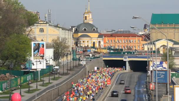 Kiev half marathon — Stock Video