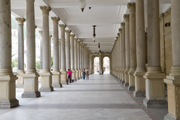 Colonnade in Karlovy Vary — Stockfoto