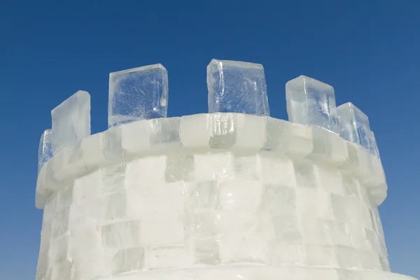 Castello di ghiaccio — Foto Stock