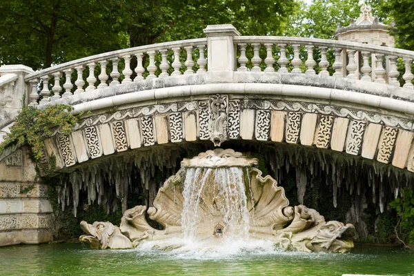 Brunnen von Darcy Park in Dijon — Stockfoto