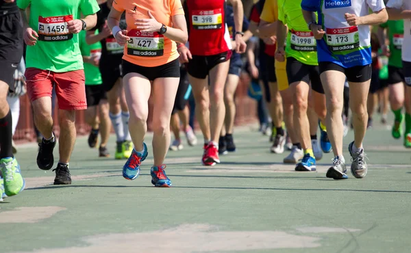 Halve marathon van Kiev — Stockfoto