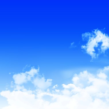 Arka plan gökyüzü bulutlar manzara