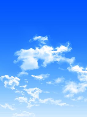 Arka plan gökyüzü bulutlar manzara