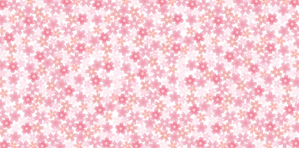 Cerise printemps fleur fond — Image vectorielle