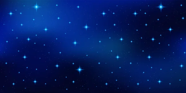 Spazio cielo stella sfondo — Vettoriale Stock