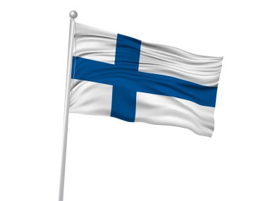 Finlandiya ulusal bayrak bayrak simgesi
