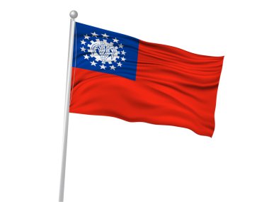 Myanmar ulusal bayrak bayrak simgesi