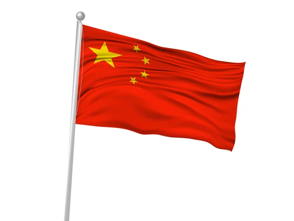 Bandera de China Bandera Nacional icono — Vector de stock