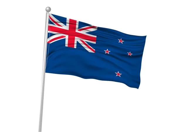 Nový Zéland národní vlajka ikonu příznaku — Stockový vektor