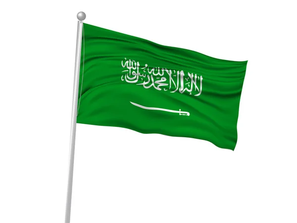 Bandera Nacional de Arabia Saudita icono — Vector de stock