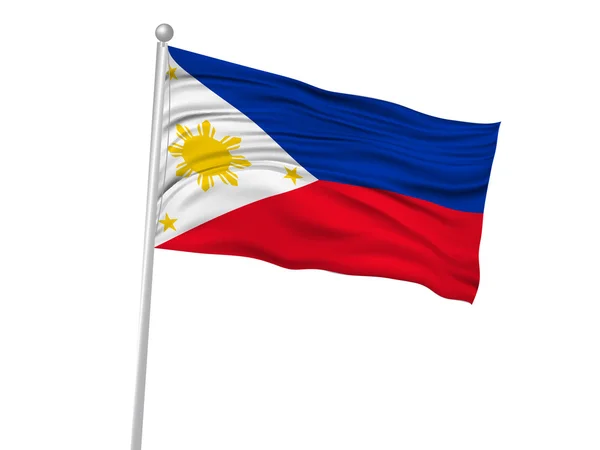 Філіппіни прапора значок прапорця — стоковий вектор