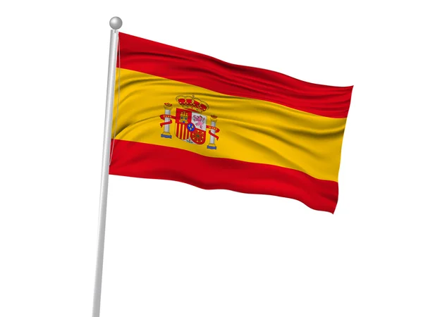 Spanje nationale vlag vlag, pictogram — Stockvector