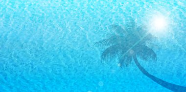 Deniz yaz manzara arka plan