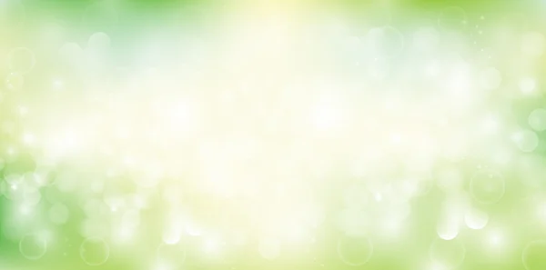 Taze yeşil ışık manzarası arka planı — Stok Vektör