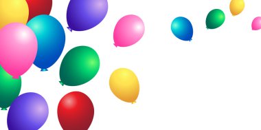 Balon gökyüzü manzara arka plan