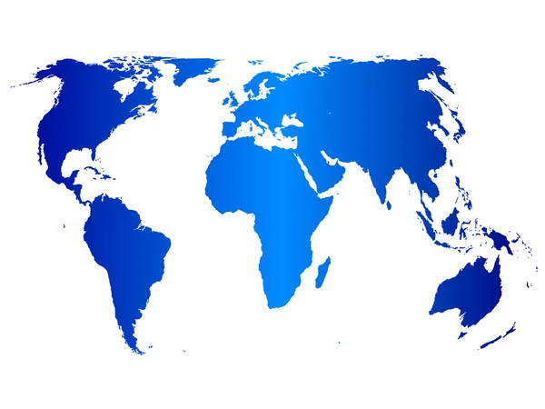 Símbolo do ícone do mapa mundial — Vetor de Stock